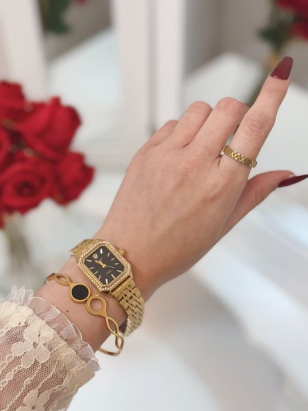 طقم ستاتي (ساعة رولكس ستاتي + اسوارة )