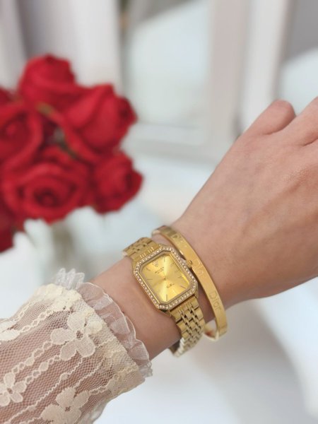 طقم ستاتي (ساعة رولكس ستاتي + اسوارة )