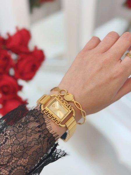 طقم ستاتي (ساعة فيرزاتشي ستاتي + اسوارة )