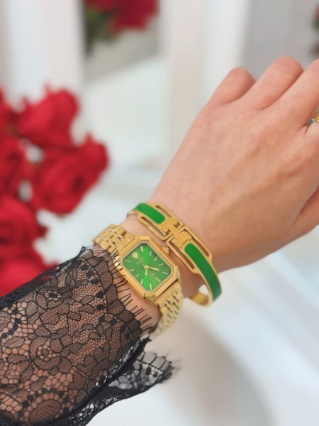 طقم ستاتي (ساعة رولكس ستاتي + اسوارة )