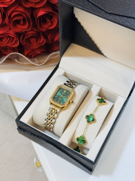 طقم ستاتي (ساعة رولكس ستاتي + اسوارة )