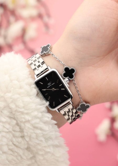 طقم ستاتي (ساعة DW ستاتي + اسوارة )