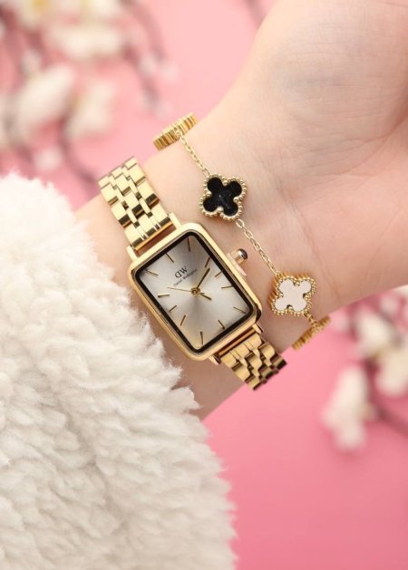 طقم ستاتي (ساعة DW ستاتي + اسوارة )