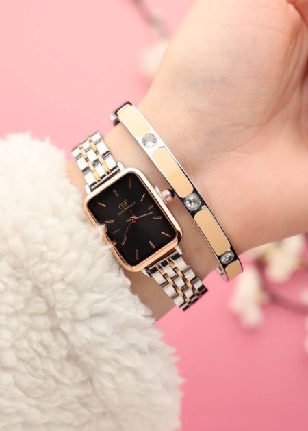 طقم ستاتي (ساعة DW ستاتي + اسوارة )