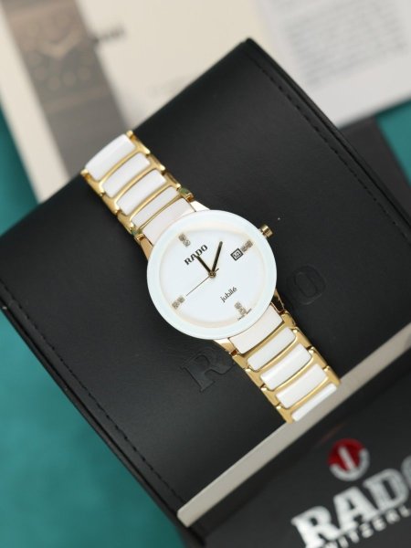 ساعة رادو رجالي سيراميك (ساعة + علبة فخمة)