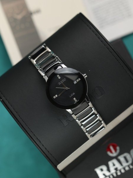 ساعة رادو رجالي سيراميك (ساعة + علبة فخمة)