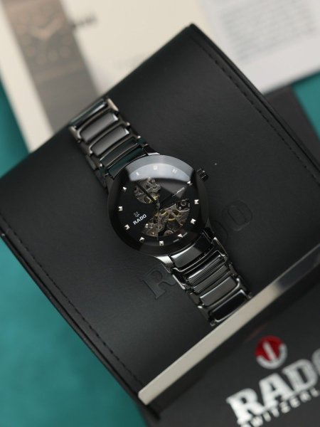 ساعة رادو رجالي نبض اوتوماتيك (ساعة + علبة فخمة)