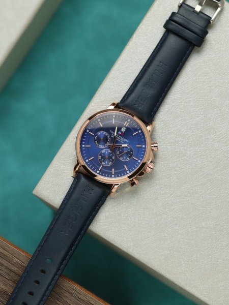 ساعة تومي هيفلينغير رجالي (ساعة + علبة فخمة)