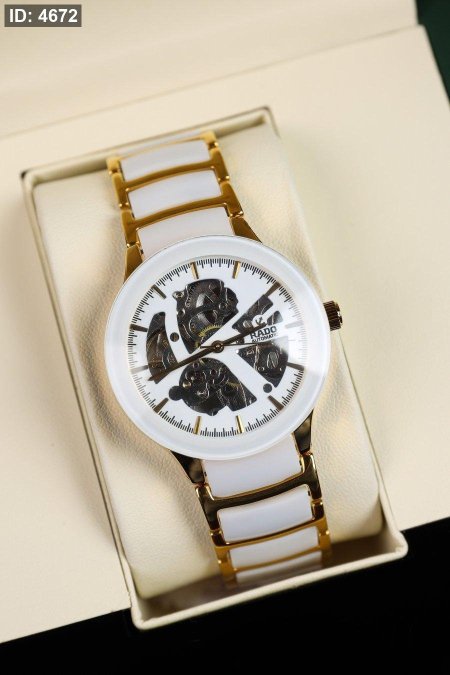 ساعة رادو رجالي نبض اوتوماتيك (ساعة + علبة فخمة)