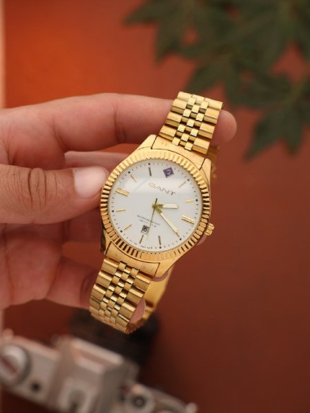 ساعة جانت رجالي (ساعة + علبة فخمة)