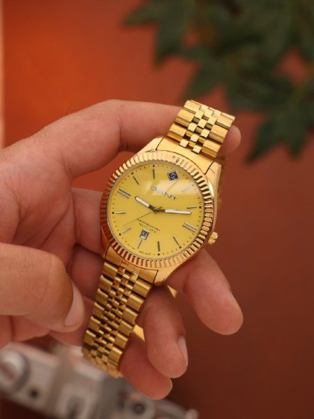 ساعة جانت رجالي (ساعة + علبة فخمة)